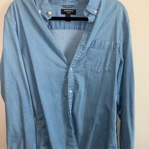 Nordstrom Denim Blue Casual Shirt
